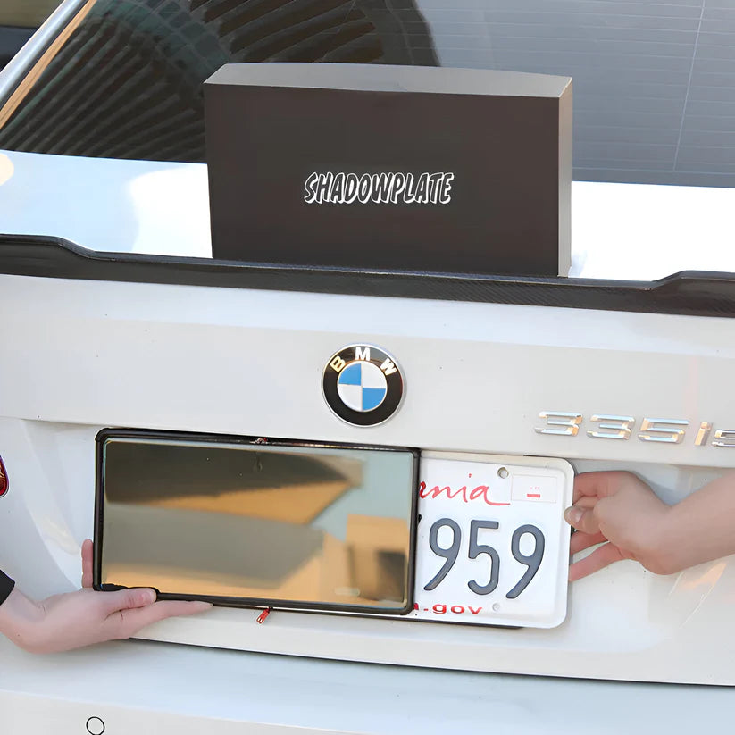 Shadow Plates - Your Blackout License Plate